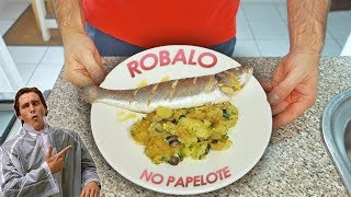 Chefe Jamon Robalo no Papelote [upl. by Weidar]