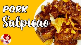 Pork Salpicao  Easy Recipe  Lomo [upl. by Drofwarc40]