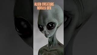 Alien Noises Horror Creature Sound Effect for Editing short [upl. by Ardin]