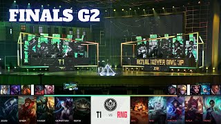 RNG vs T1  Game 2  Grand Finals LoL MSI 2022  T1 vs Royal Never Give Up G2 full game [upl. by Edholm]