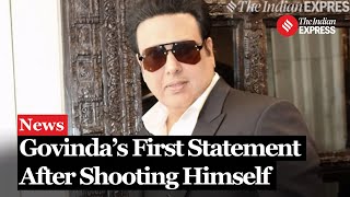 Govinda Audio Message Actor Govinda Released Audio Statement After Accidental Gunshot Wound [upl. by Tore]