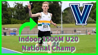 TRISPORTS S5 E12 Jack Fenlon Indoor 1500M U20 National Champ amp World U20 Standard [upl. by Barnebas]