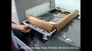 SFERE Emballage  Mise sous film Pack 1er 4050 EcoampEco [upl. by Pearman]