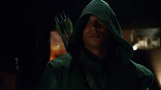 Arrow Jonh Diggle veste o capuz pela primeira vez  DUBLADO PTBR HD  1x05 [upl. by Erickson641]