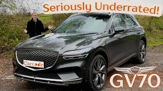 Genesis GV70 Review 2024 Flawless UK4K  Carcode [upl. by Enahc]