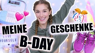 Das habe ich zum GEBURTSTAG geschenkt bekommen 2018 ♡ BarbaraSofie [upl. by Nylatsyrc]