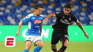 Napoli vs AC Milan analysis Which club is in a better position going forward  ESPN FC [upl. by Lebanna]