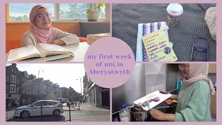 Studying Abroad Episode 4  first week of uni  Aberystwyth University 2022 [upl. by Brandea]