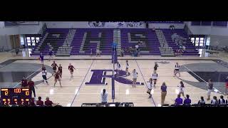 Riverton High School vs Viewmont JV Womens JV Volleyball [upl. by Doro]