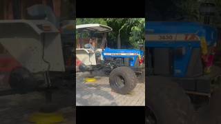 New holland tractor rear tyre new install video youtubeshorts nishudashwal tochanking [upl. by Elmina]