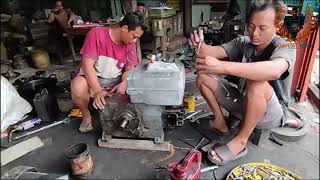 How We Restore and Repair a Kubota 250 Overhoul Diesel Engine [upl. by Aidiruy]