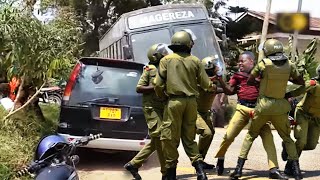 Gari Laziba njia Sabaya Akirudishwa Gerezani polisi wakikabiliana Kuliondoa Kupisha Msafara [upl. by Rockwell]