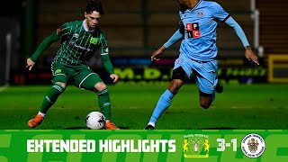 Extended Highlights  Yeovil Town 31 Slough Town [upl. by Ocsicnarf]