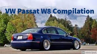 Volkswagen Passat W8 Compilation 🔥 [upl. by Otsuaf]