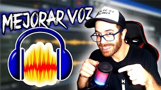 Mejorar voz con Audacity [upl. by Ttiwed309]