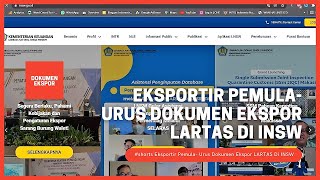 shorts Eksportir Pemula Urus Dokumen Ekspor LARTAS Di INSW [upl. by Lezti]