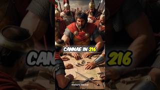 The Double Envelopment Cannae 216 BC trendingshorts history historyfacts viralvideo [upl. by Eiraminot]