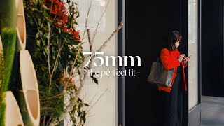 75mm is the new 85mm [upl. by Airbmac]