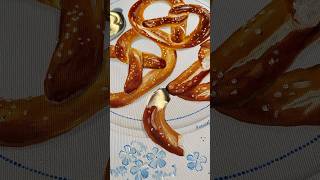 Pretzels 🥨 asmr pretzels bakery [upl. by Ekoorb]