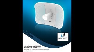 How to Config LiteBeam 5AC Gen2 Access Point PtP [upl. by Kahaleel]