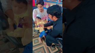 Giving TT injection to a lovely kid without making him cry 😭 😭injection TT kids shorts viral [upl. by Mendive574]