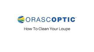 How To Clean Your Loupe [upl. by Emor]