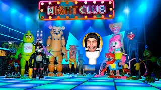 POPPY PLAYTIME 3 amp FIVE NIGHTS AT FREDDYs PARTY AT NIGHT CLUB GARRYS MOD MOVIE [upl. by Paolina]