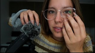 ASMR Testing 4 Different Mics  Scratching  Tapping [upl. by Hcnarb]