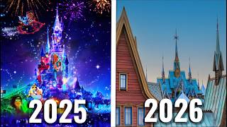 EVERYTHING NEW at Disneyland Paris in 2025 amp BEYOND [upl. by Chimene]