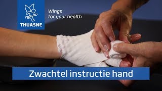 THUASNE MOBIDERM  Zwachtel instructie van de hand [upl. by Edette]