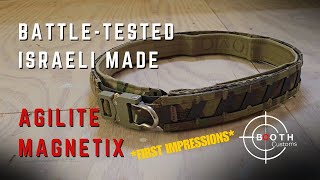 Agilite MAGNETIX Battle Belt BATTLETESTED Israeli EXCELLENCE [upl. by Htiduj44]