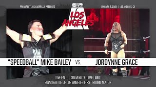 Jordynne Grace vs Speedball Mike Bailey  Highlight MV [upl. by Elleiram]