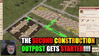 Second Construction quotOutpostquot gets Started Workers and Resources [upl. by Ortensia]