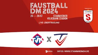 FAUSTBALL DM 2024  Spiel um Platz 3 TV 1880 Käfertal  TV VaihingenEnz [upl. by Nahtanhoj484]