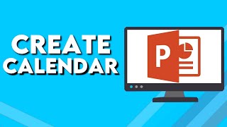 How To Create Calendar on Microsoft Powerpoint [upl. by Suez]