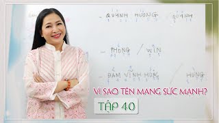 Tập 40 Vì sao tên mang sức mạnh  Thay đổi cuộc sống với Nhân số học  QHLD 92 [upl. by Ylac]