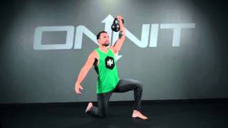 Half Kneeling One Arm Kettlebell Press [upl. by Austina]