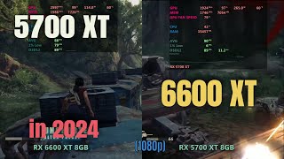 RX 6600 xt vs RX 5700xt in 2024 [upl. by Cybil]