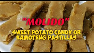 62 SWEET POTATO CANDY  MOLIDO  KAMOTENG PASTILLAS  PANG NEGOSYO  OFW BUSINESS IDEAS TAGALOG [upl. by Eniamor]