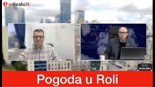 Pogoda wRealu24  nagranie rozmowy u Marcina Roli  Pogoda w gościnie [upl. by Elvis]