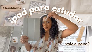 IPAD PARA ESTUDAR VALE A PENA  minha experiência tour pelos apps e como eu uso para estudar [upl. by Charlean707]