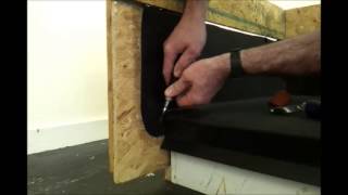 How to Finish a Flat Roof at Upstand Walls with EPDM  Rubber Roofing Systems Made Easy [upl. by Yhtac]