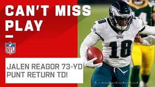 Its the Jalen Show in Green Bay Reagor Scores on 73Yd Punt Return TD [upl. by Chicoine]