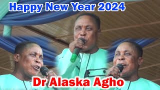 Dr Alaska Agho Live On Stage Happy New Year 2024 [upl. by Yesllek]