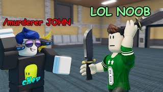 i Trolled the Worst TOXIC Player with ADMIN COMMANDS Murder Mystery 2 [upl. by Anuska]