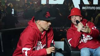 Entrevista Tres Coronas  Hip Hop al parque 2024 [upl. by Enawd635]