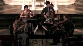 Attacca Quartet plays Haydn Op 50 no 1  Third Movement [upl. by Lotus]