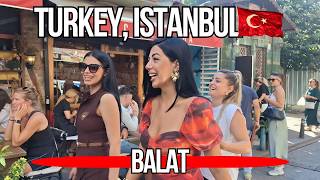 TURKEY 🇹🇷 Istanbul 4K Walking Tour  Explore Historic Colorful Houses in Balat 2024 [upl. by Leland673]