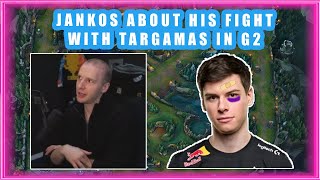 Jankos About His FIGHT With TARGAMAS in G2 👀 [upl. by Maggy]