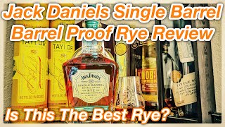 Jack Daniels Single Barrel Barrel Proof Rye Whiskey Review  Is This For A Non Rye Drinker [upl. by Ilowell]